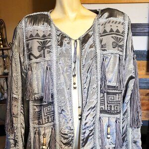 SOLD--JEWELL QUEEN --Vintage, Tasseled